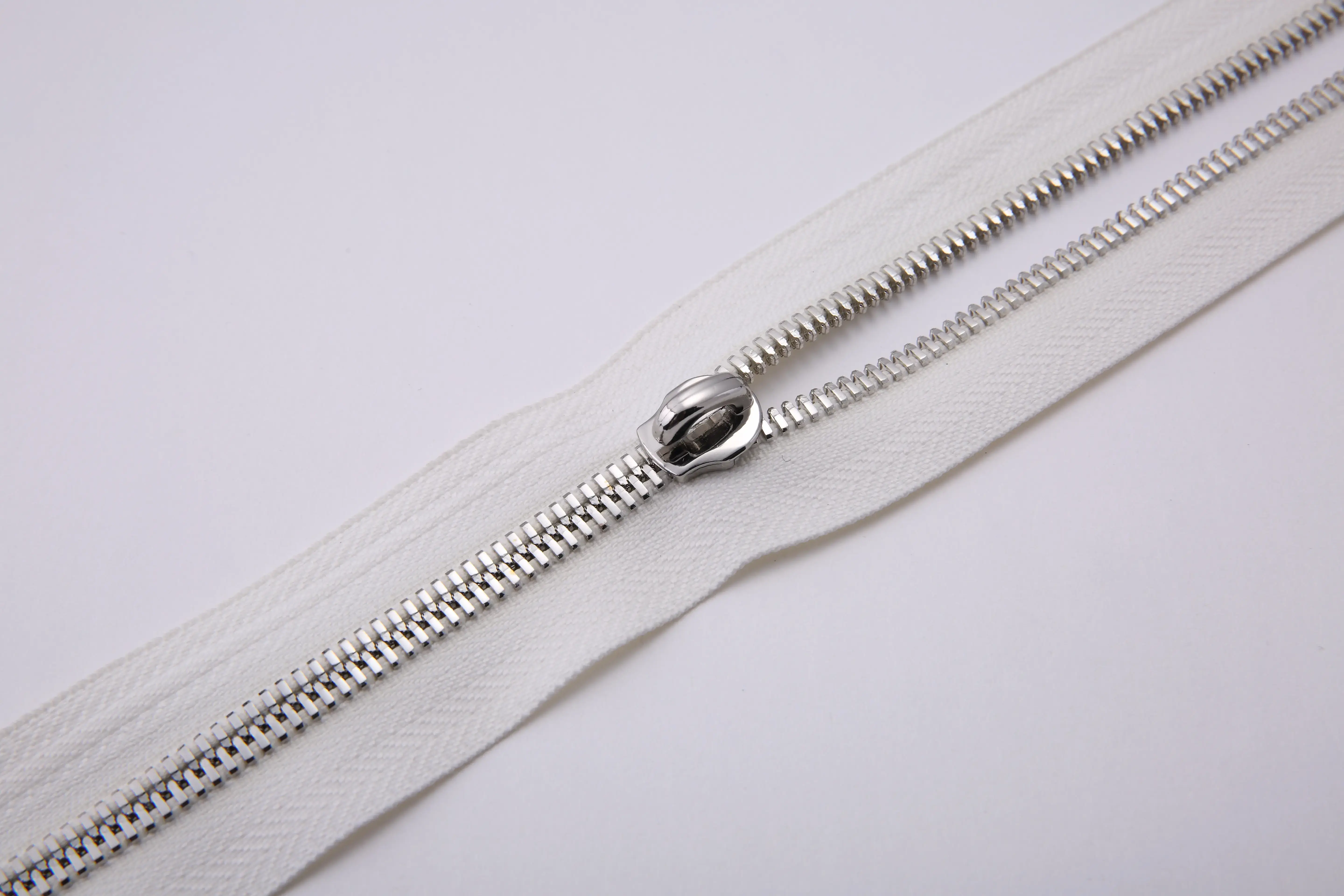 Zipper with White Tape image